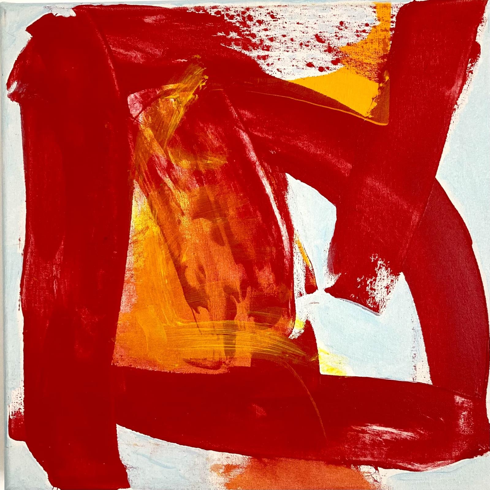 Red and Blue abstract